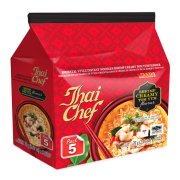 Thai Chef Mama - 蝦味酸辣冬蔭即沖即食麵 (5包入) 